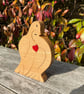Handcrafted Pair of Doves Ornaments - Image 2