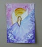 hand painted original art angel painting ( ref FA 218 G4 )