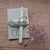 Wooden plant labels & seed envelopes - recyclable, plastic free gardening