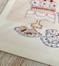 Afternoon Tea A4 embellished giclee print - tea and cake time - Image 3