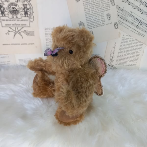 Mariposa Mohair Teddy Bear