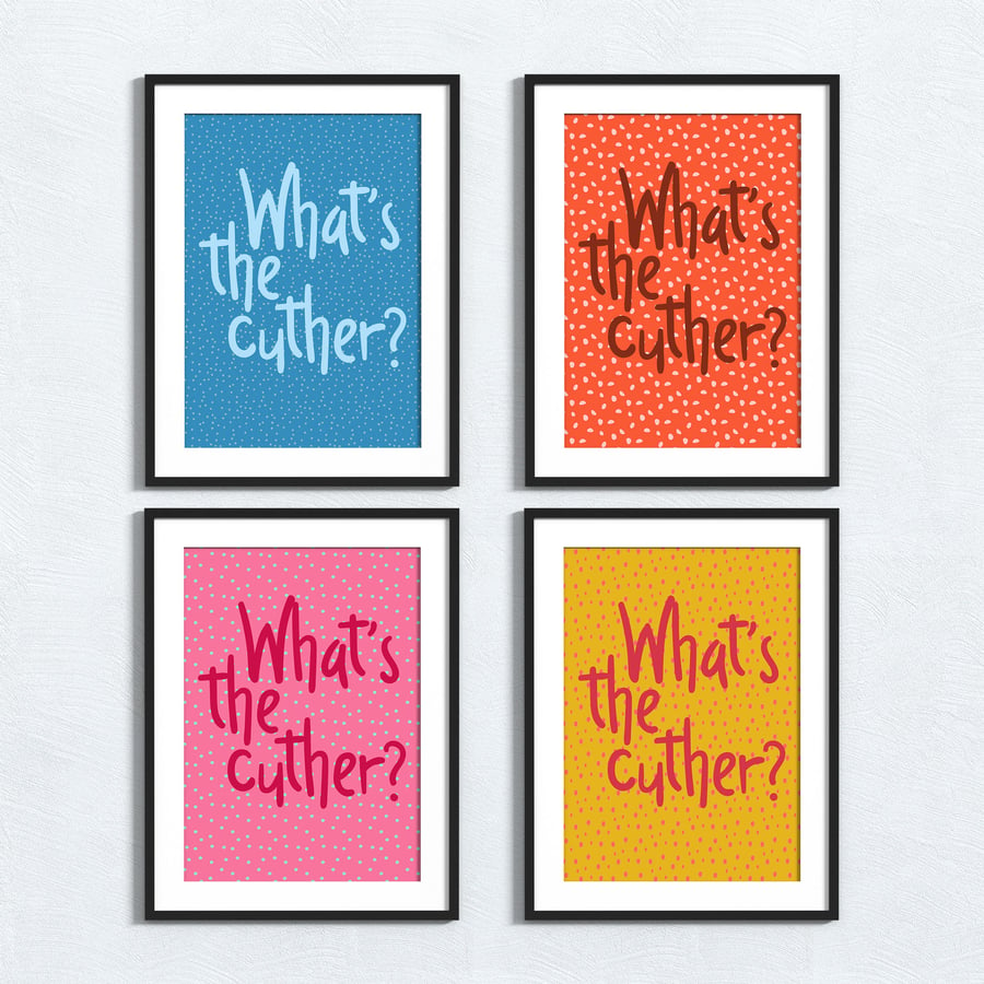 What’s the cuther? Potteries, Stoke dialect and sayings print
