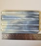 Large grey fused glass soap dish - Image 5