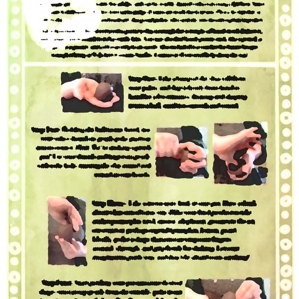 How to Make a Clay Rattle Instruction Sheet