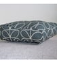 Tempur Pedic Original Travel Neck Pillow Cover Orthopaedic Grey Stem Leaf - Image 4