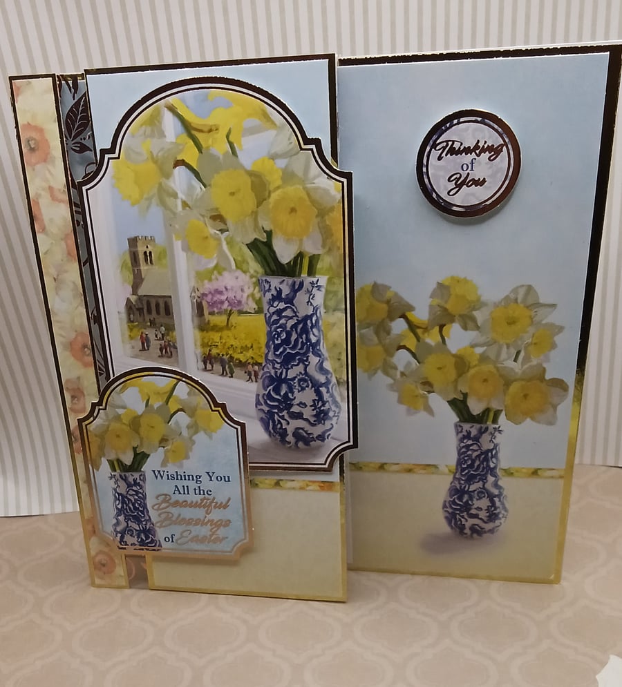 Easter card for daffodil lover