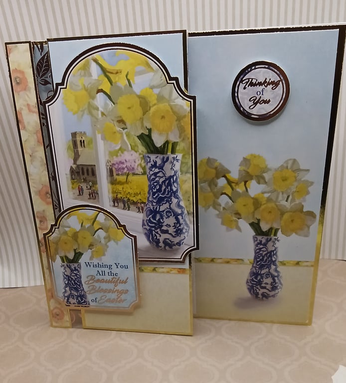 Easter card for daffodil lover