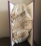 Home Sweet Home COMBI Book Folding Pattern - EMAILED PDF PATTERN - Image 1