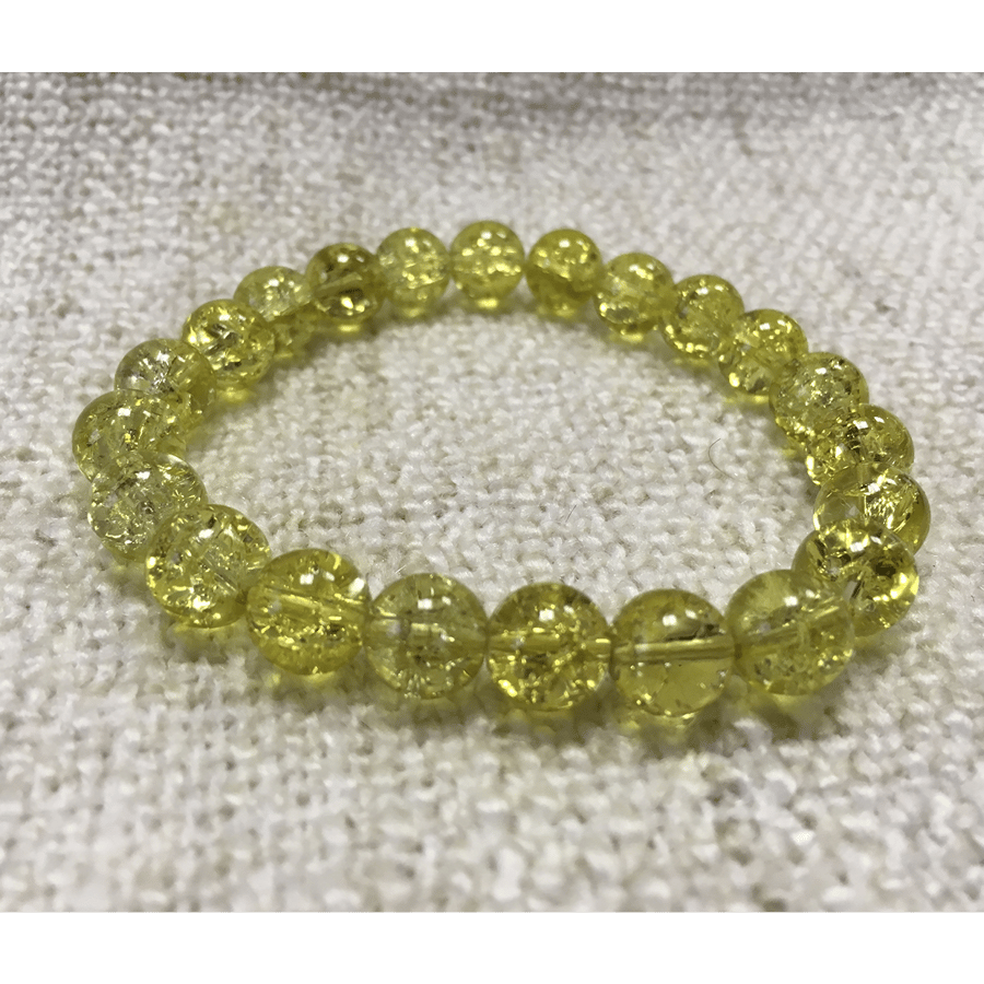 Yellow Glass Bracelet DnD Magical Item