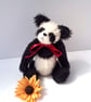 Panda bear making kit plus teddy bear sewing pattern, craft kit bundle - Image 8