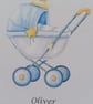 Personalised Baby Boy Keepsake, New Boy Gift, Personalised Nursery Keepsake - Image 3