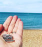 Chunky Silver Stack ring, freeform stack ring, sterling silver stack ring, waves - Image 10