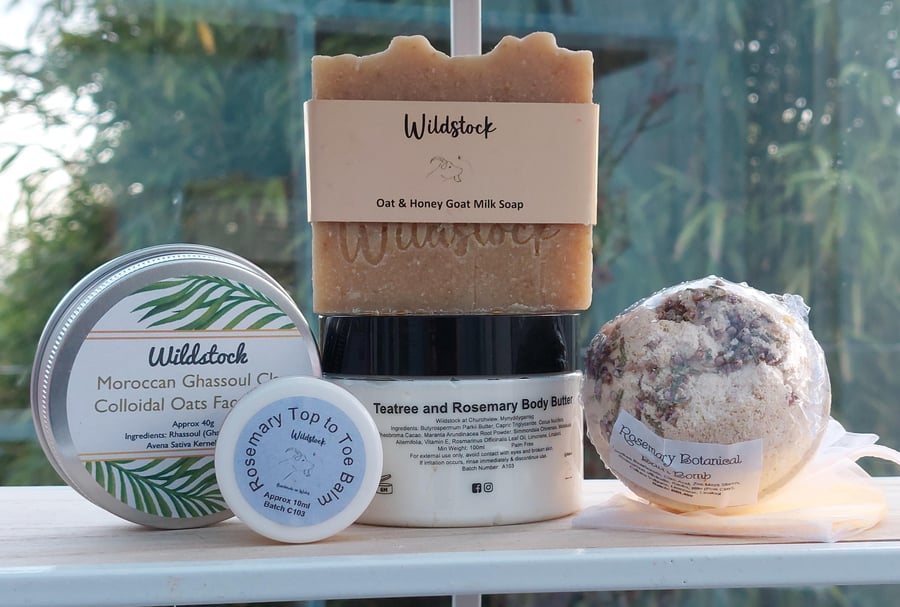 Wildstock Luxury Gift Set 'Rosemary & Oat'