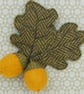 Acorn Brooch - Image 1