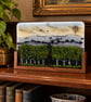 A Day Out in Abstract Fuse Glass Free Standing Panel - Image 5