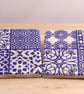 Marble 'Blue Tile' Coasters - Image 1