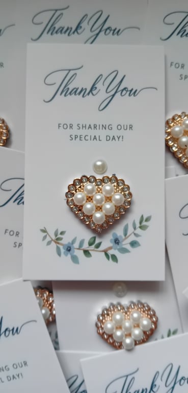 50x Wedding pocket hugs