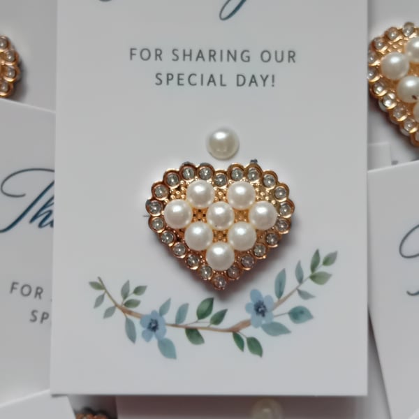 50x Wedding pocket hugs