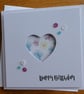 Floral Heart Aperture Birthday Card - Image 1