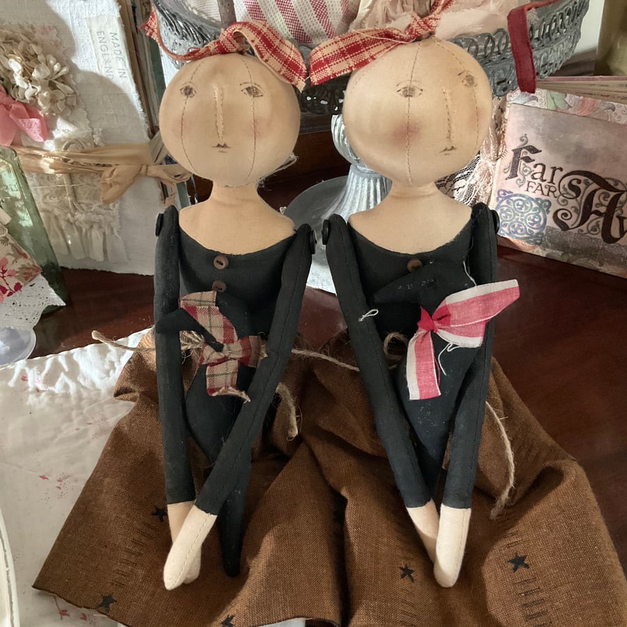 Primitive Pumpkin Doll