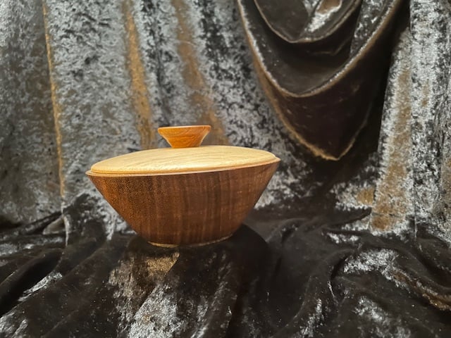 delightful small lidded bowl