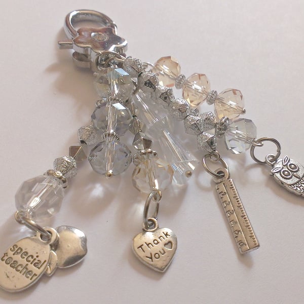 Thank You Teacher Bag Charm