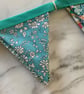 Bunting small flags Liberty Tana Lawn Cotton 2.8 metres 25 flags excluding ties