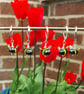 Tiny Glass Bumble Bee Stitch Marker - Image 7