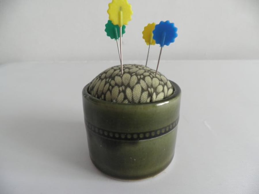 Egg Cup Pincushion