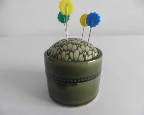 Egg Cup Pincushion