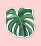 Monstera Leaf Sticker, Waterproof Vinyl - Image 2