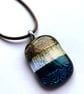 Four Texture Dichroic Glass Pendant  - Image 4