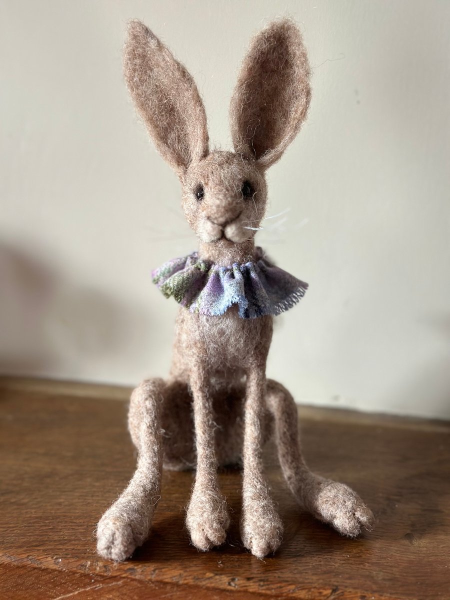 Needle felted Hare