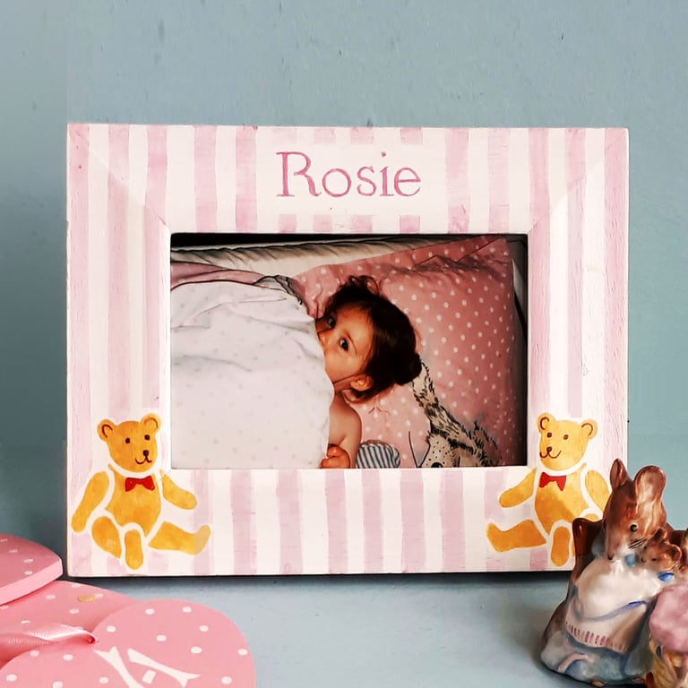 Personalised Photo-frame with Teddies