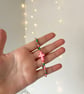 Watermelon Cross Seed Beaded Bracelet
