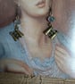 Steampunk earrings binoculars - Image 2