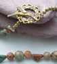 Picture Jasper & Czech glass bead necklace - Image 3