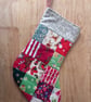 Summer Seconds - Christmas stocking - patchwork print - Image 6