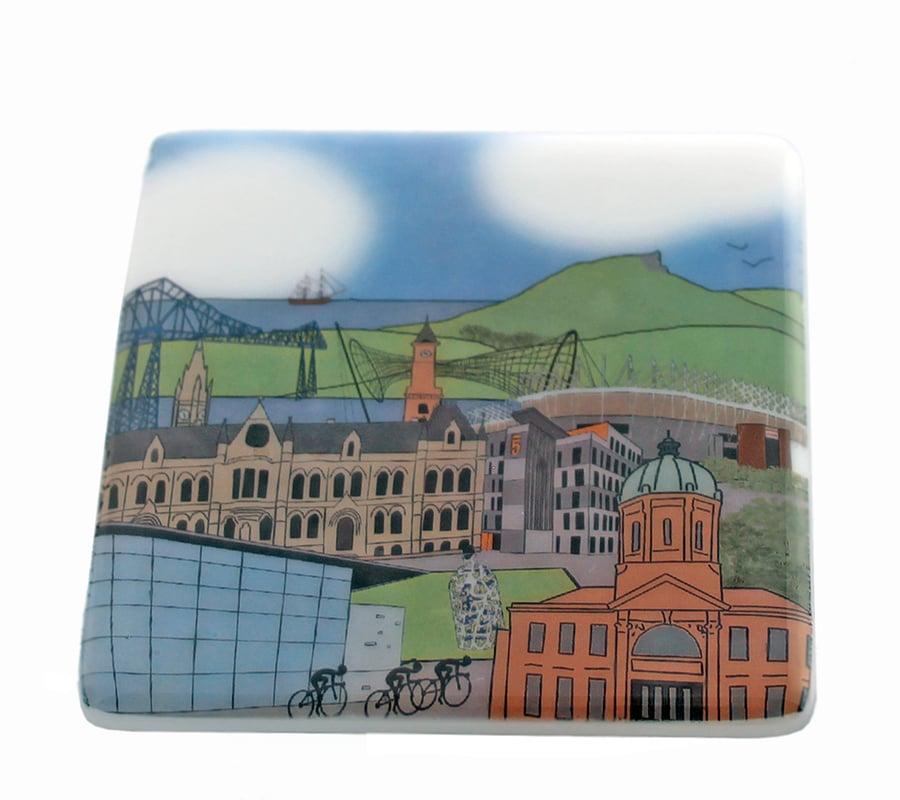 Middlesbrough glass coaster Tour de Yorkshire 2016