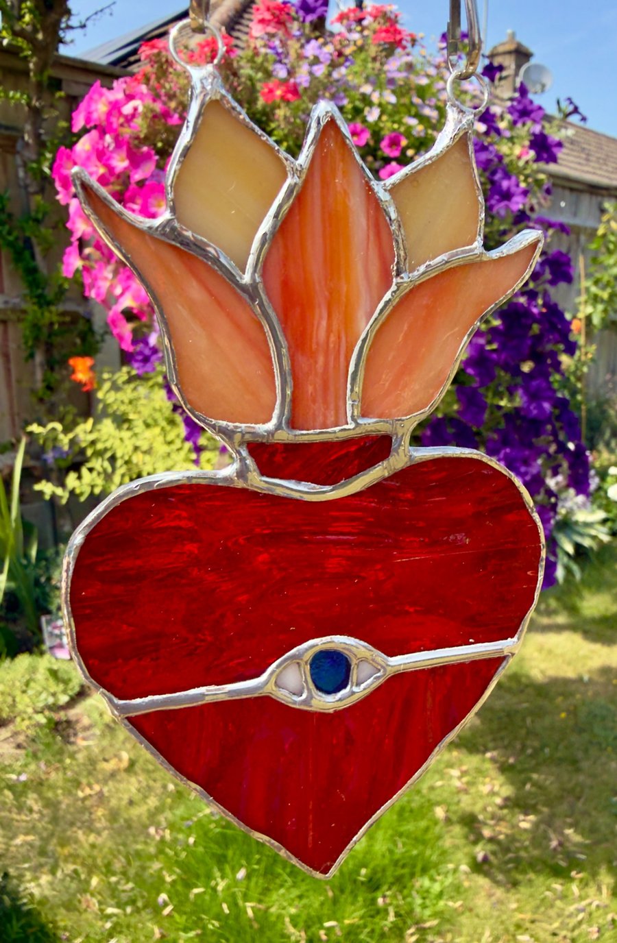 Stained Glass Sacred Heart