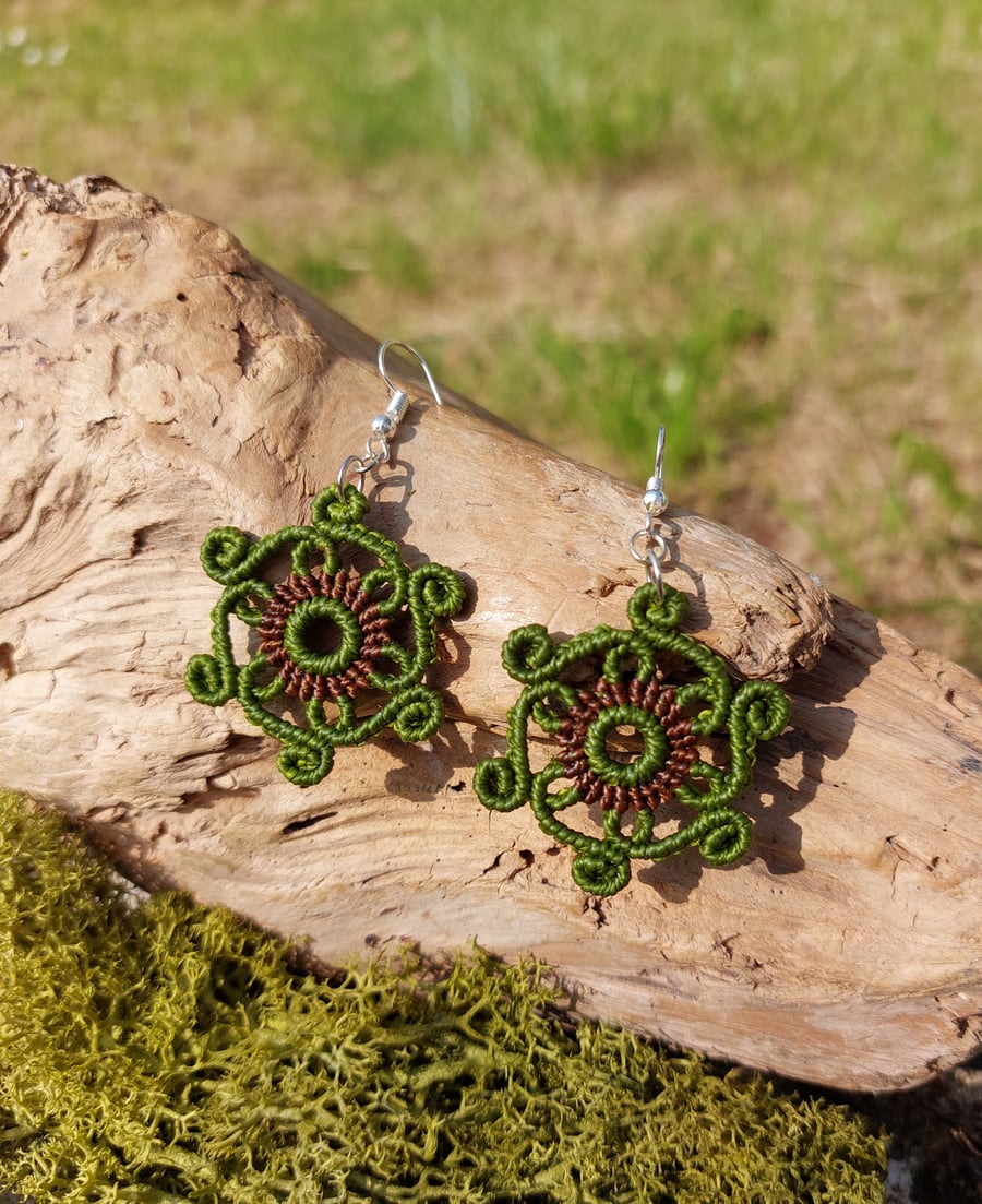 Geometry Spiral Earrings 