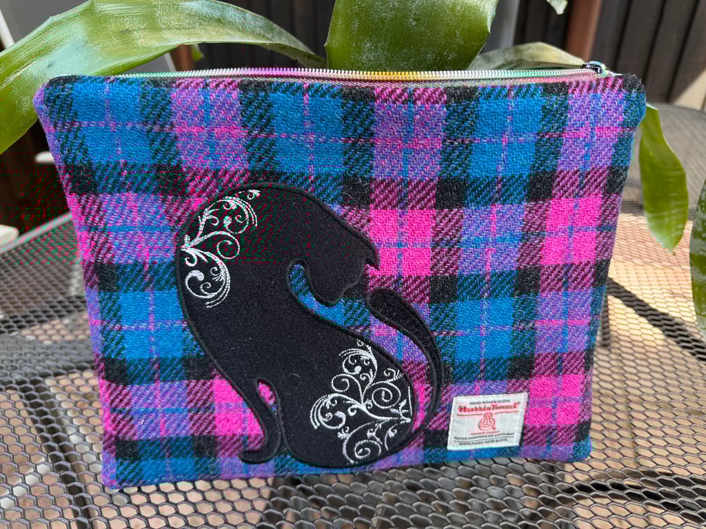 A Harris Tweed Tablet Case - fully padded 