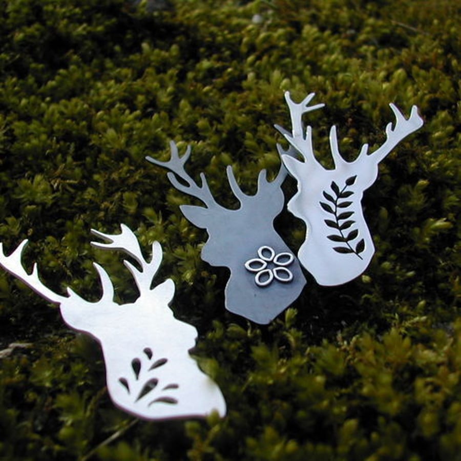 Stag Brooch