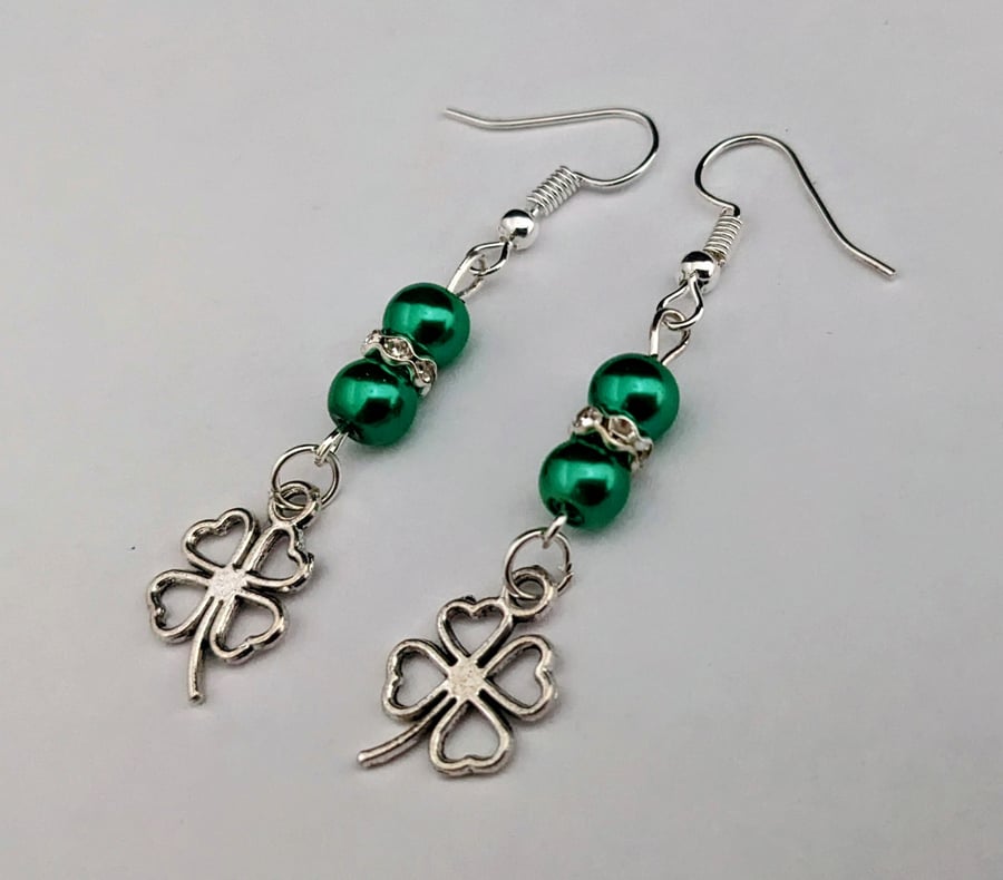 Shamrock earrings