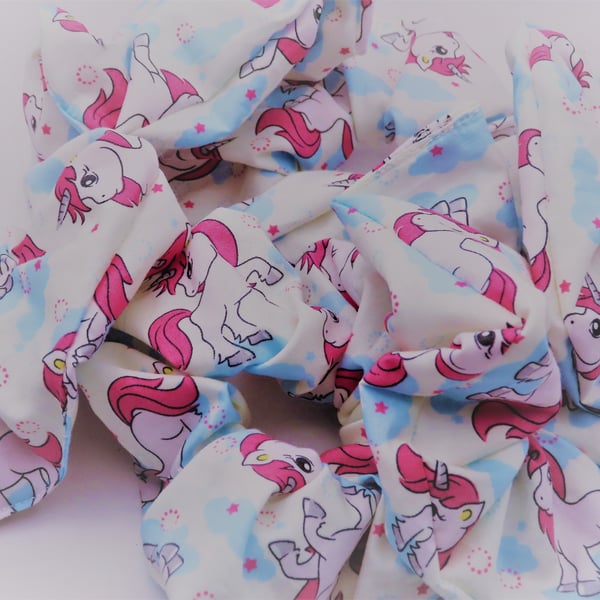 Girls Unicorn Scrunchie 