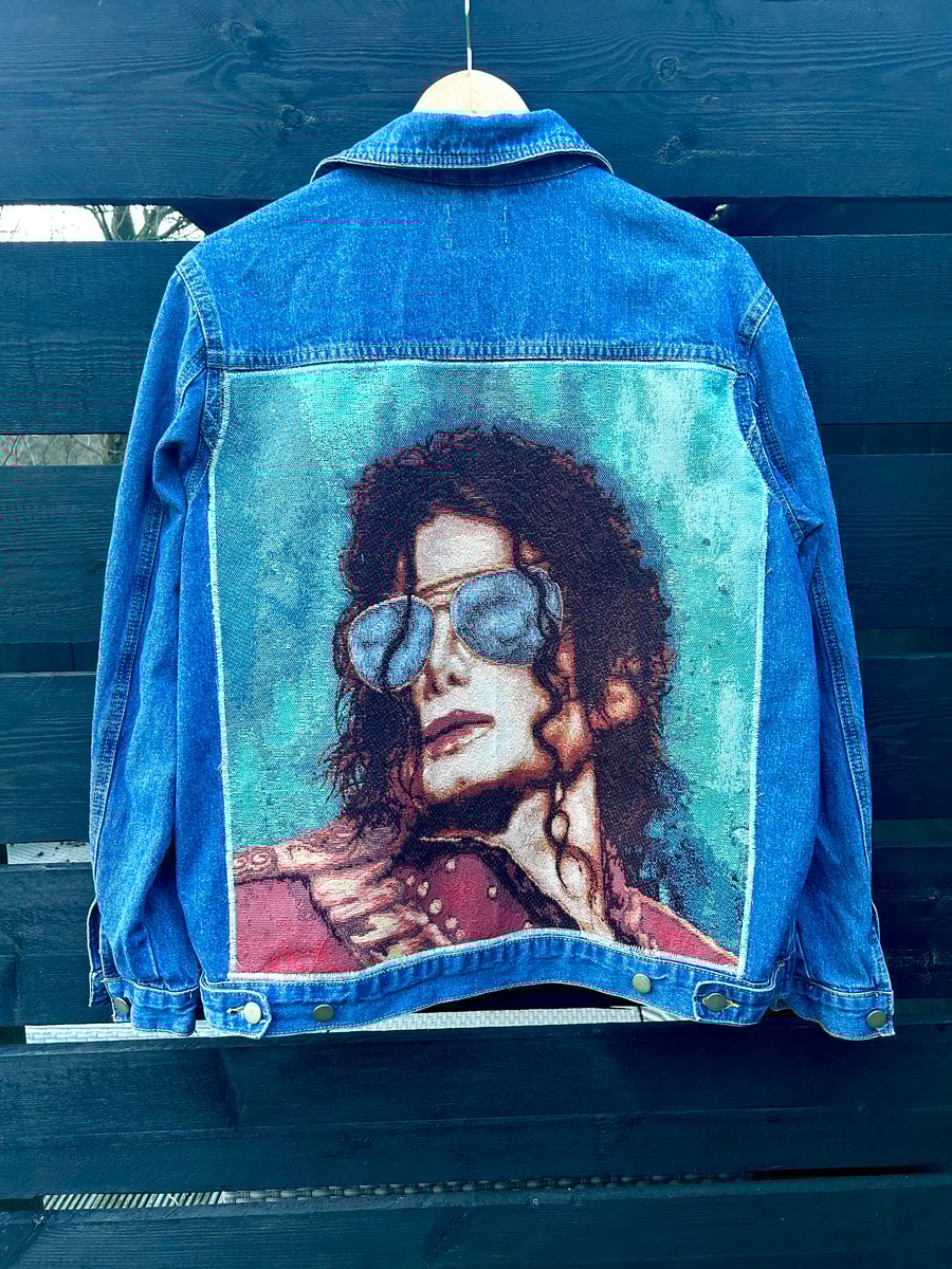 Michael Jackson denim jacket Size 12-14