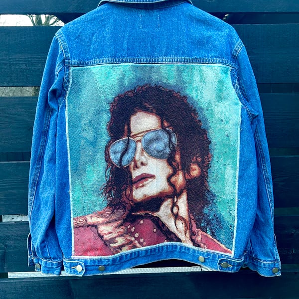 Michael Jackson denim jacket Size 12-14