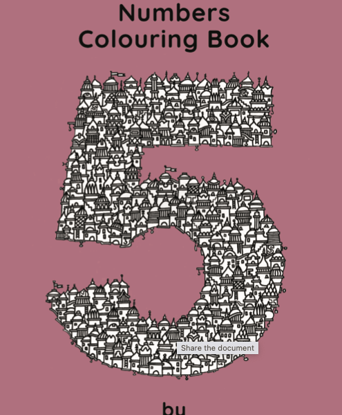 Colour Me Up Colouring Pages - Senior Numbers Digital Edition 