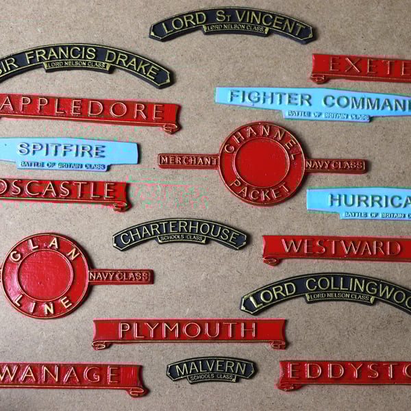 S R Railway locomotive nameplates  to collect  page 2
