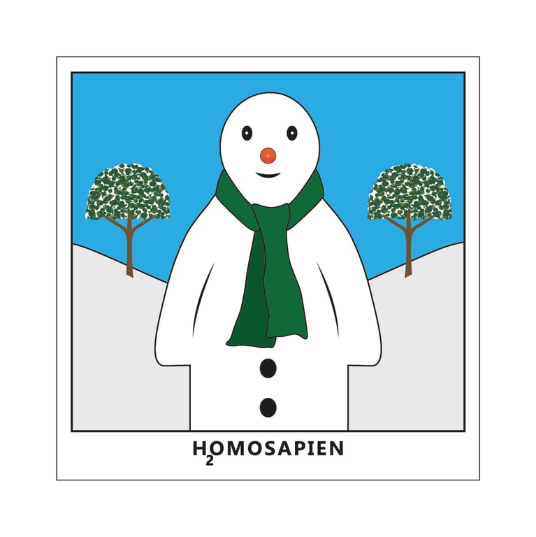 Snowman Postcard